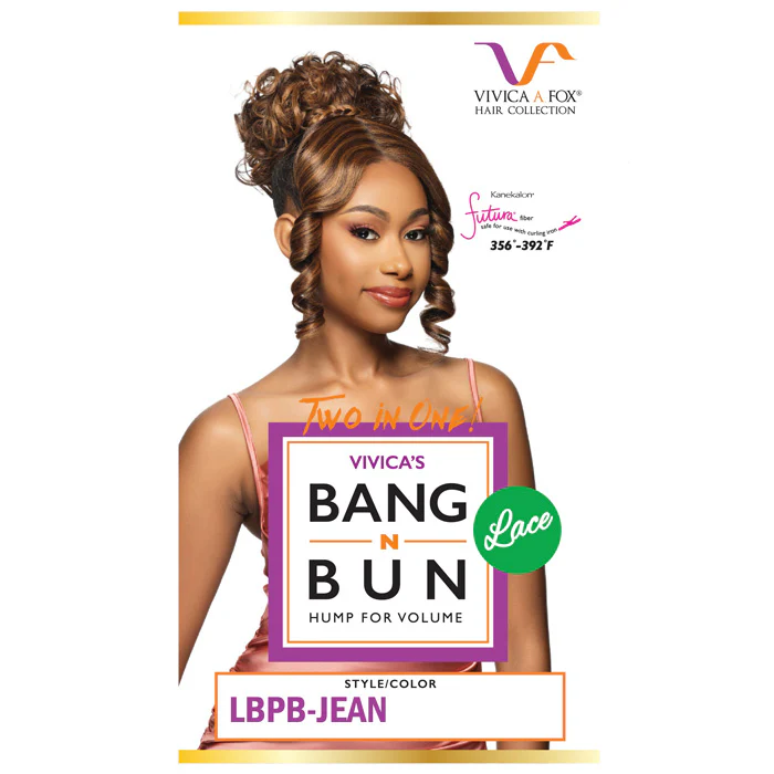 Vivica A Fox Lace Part Bang N Bun - LBPB-JEAN - Image 3
