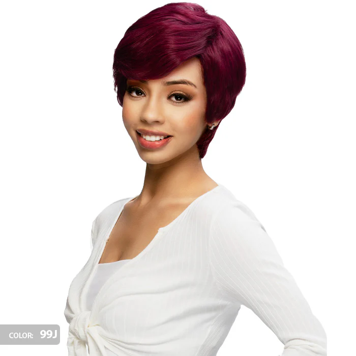 Vivica Fox Pure Comfort Cap 100% Human Hair Full Wig - PEARL - Image 2