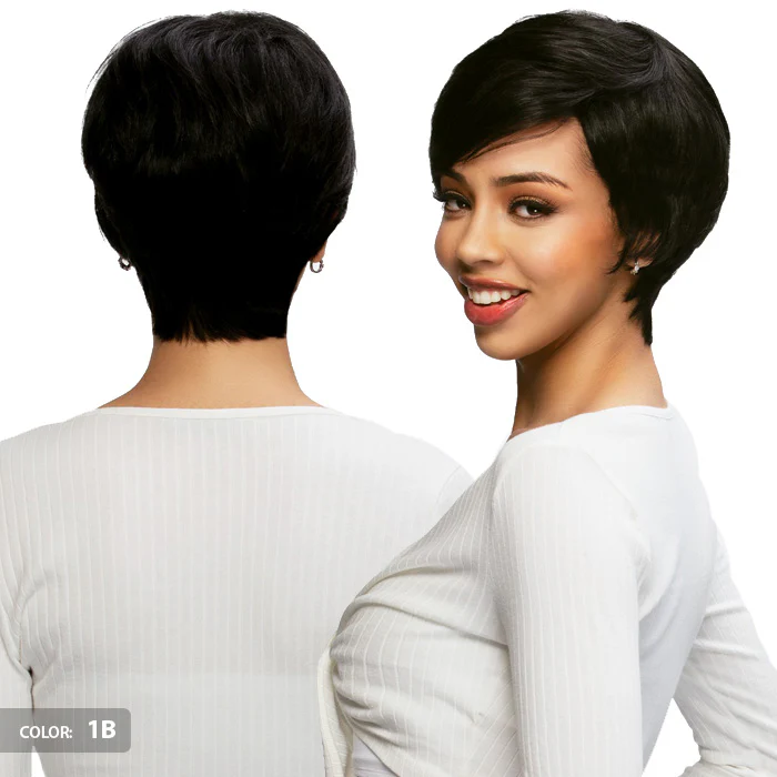 Vivica Fox Pure Comfort Cap 100% Human Hair Full Wig - PEARL - Image 3