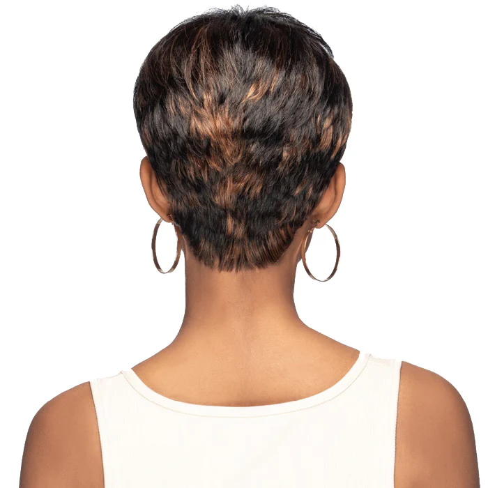 Vivica A Fox Pure Comfort Cap 100% Premium Human Hair Full Wig - BELLA - Image 3