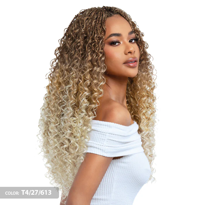 Xtraboho by Bobby Boss Pre-Looped Crochet Braids - BOX DEEP CURL 20" 3X - Image 2