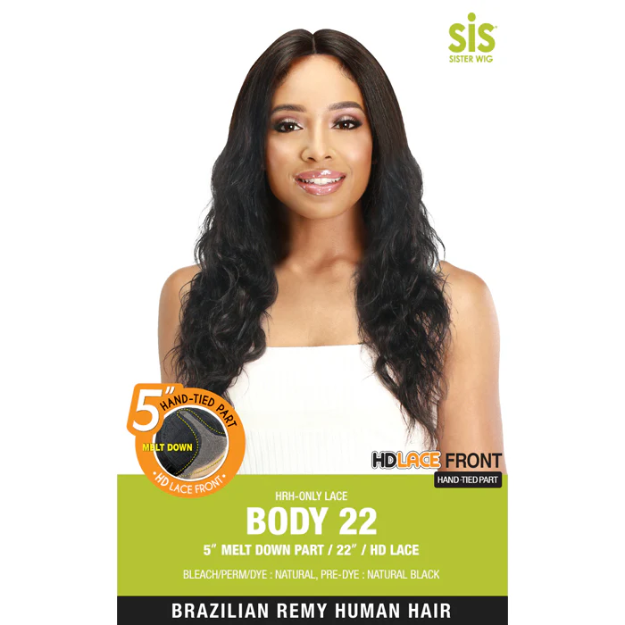 Zury Brazilian Remy Human Hair HD Lace Front Wig - LACE BODY 18"22" - Image 5