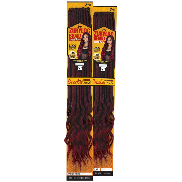 Zury Goddess Braid Loop Crochet - LOCS LOOSE WAVE 26" - Image 3
