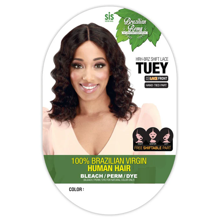 Zury Sis 100% Virgin Remy Human Hair HD Lace Front Wig - TUEY - Image 3