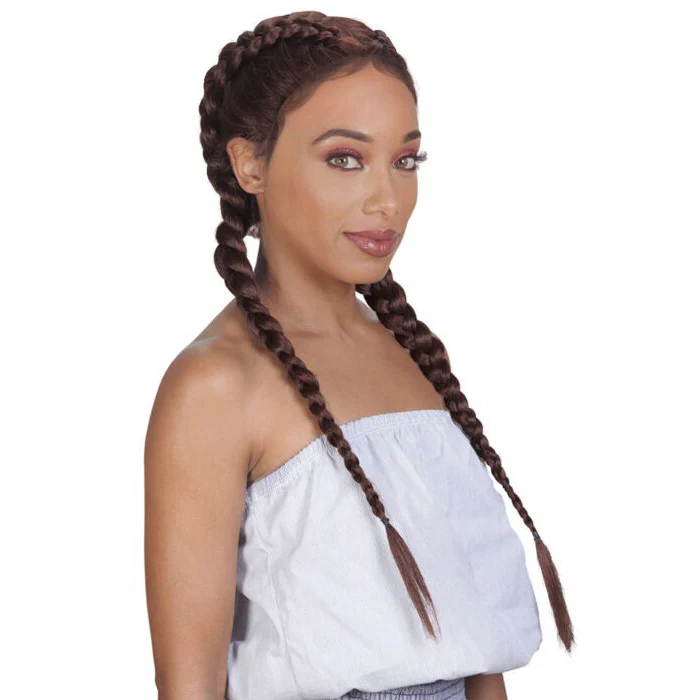 Zury Sis 360 Lace Cross Part Front Wig - STRAIGHT - Image 3