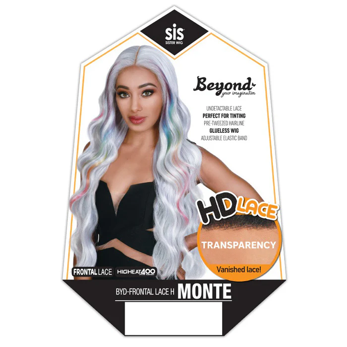 Zury Sis Beyond Glueless HD Lace Frontal Wig - MONTE - Image 4