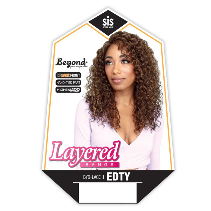 Zury Sis Beyond HD Lace Front Wig - BYD-LACE H EDTY - Layered Bangs - Image 3