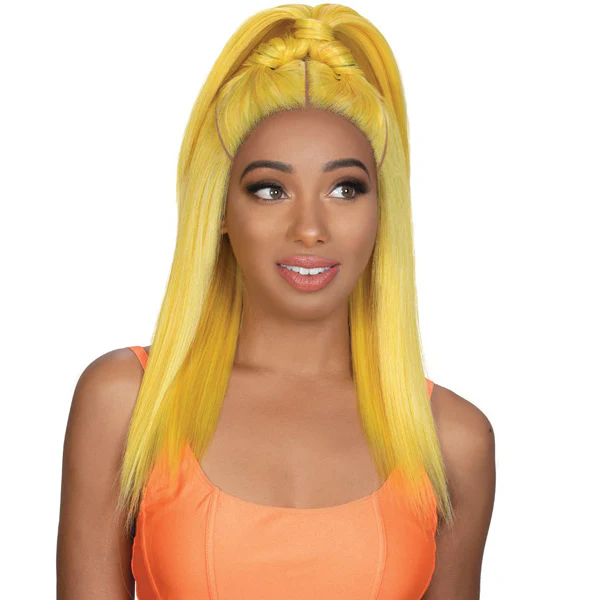 Zury Sis Beyond Synthetic Twin Part Lace Front Wig - BYD TP LACE H BUZZ - Image 4
