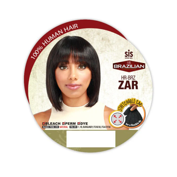 Zury Sis Brazilian 100% Remy Human Hair Full Wig HR BRZ ZAR - Image 3