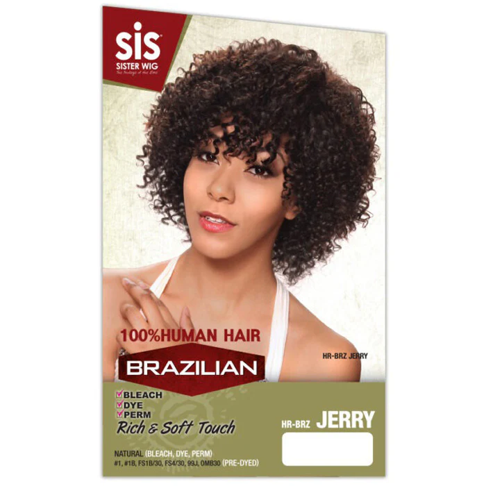 Zury Sis Brazilian 100% Remy Human Hair Wig HR-BRZ JERRY - Image 2