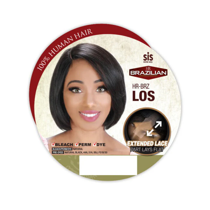 Zury Sis Brazilian Human Hair Lace Part Wig - HR BRZ LOS - Image 3