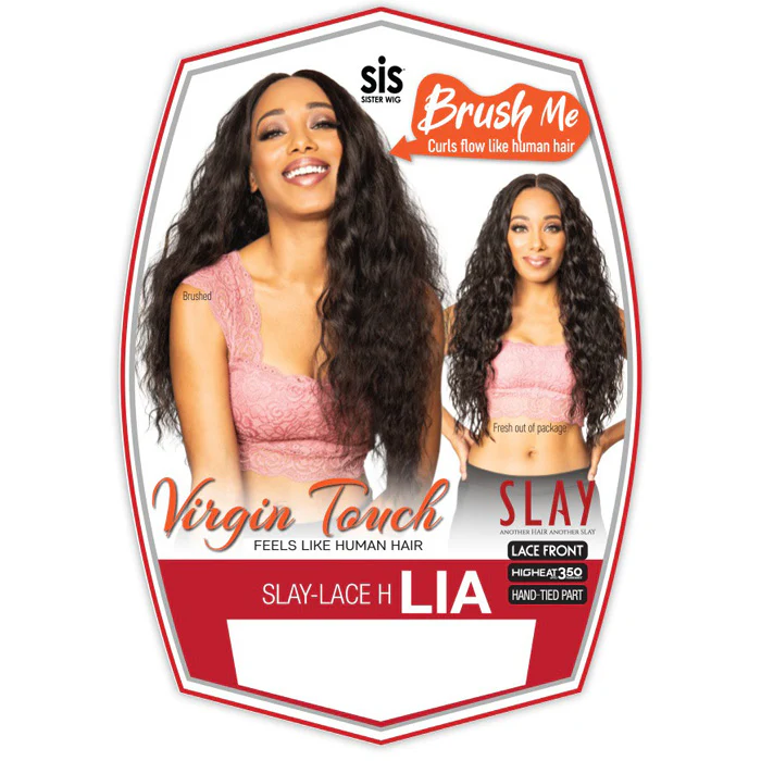 Zury Sis BrushMe Slay Virgin Touch Lace Front Wig - SLAY-LACE H LIA - Image 4