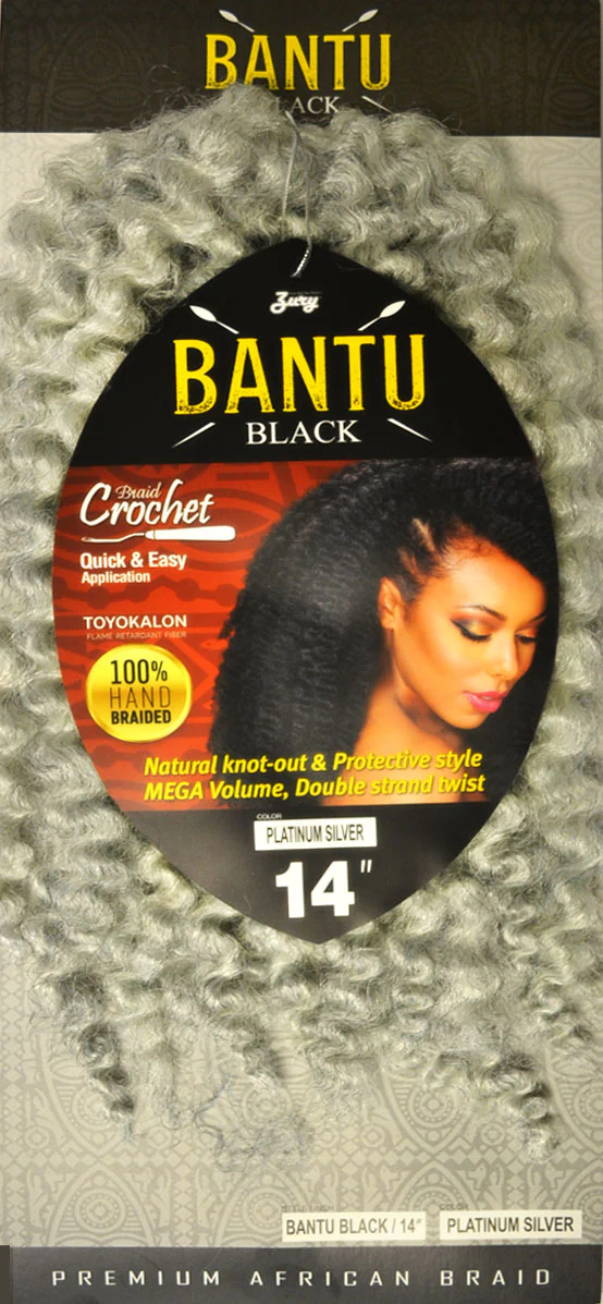 Zury Sis Crochet Braid BANTU BLACK 14 Inch - Image 6