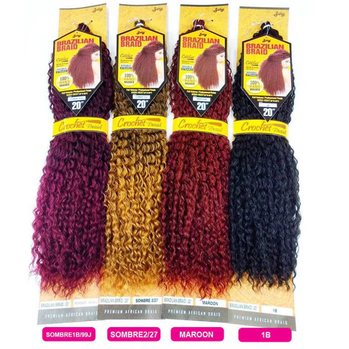 Zury Sis Crochet Braid BRAZILIAN BRAID 20 Inch - Image 5