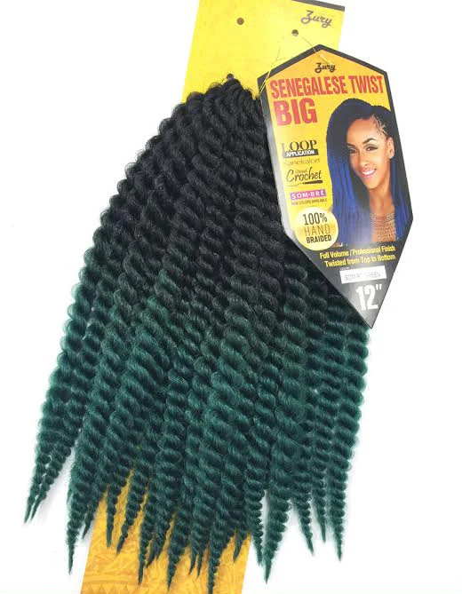 Zury Sis Crochet Braid SENEGALESE TWIST BIG 12 Inch - Image 3