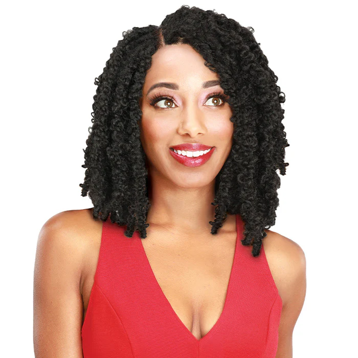 Zury Sis Diva Braided 4x5 Lace Part Wig - LACE BOMB BUTTERFLY LOC - Image 2