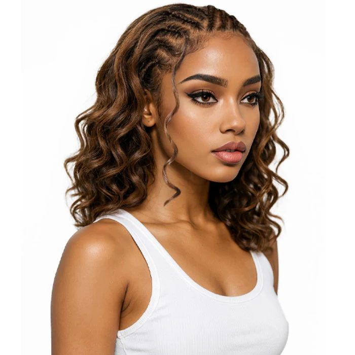 Zury Sis Diva Lace Glueless HD 13x5 Pre-Braided Lace Frontal Wig - JAYDA - Image 2