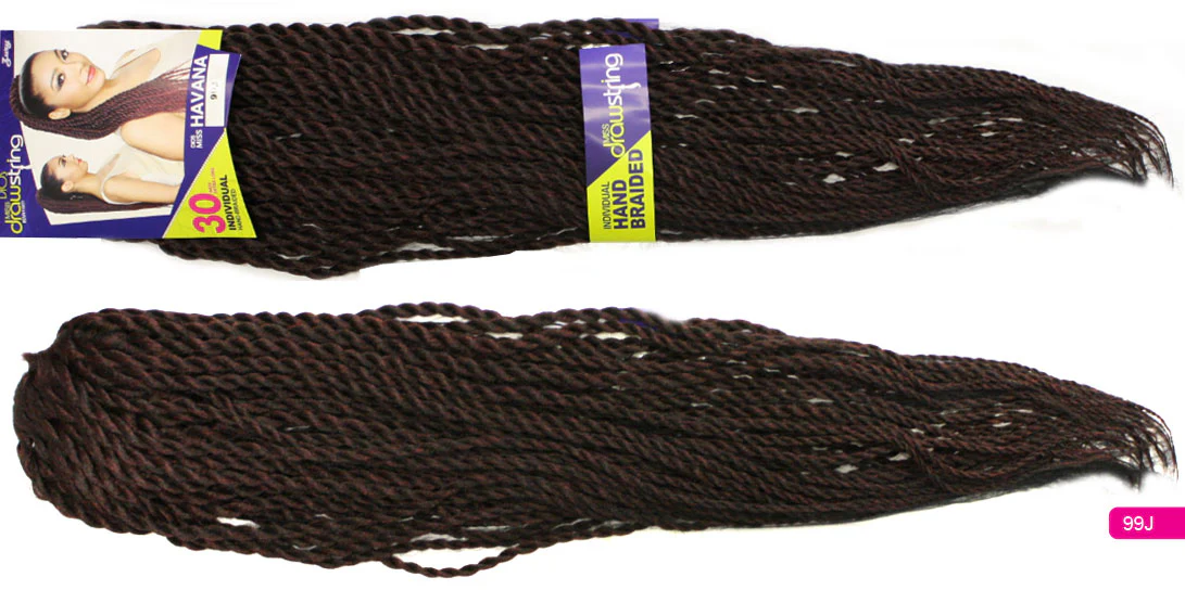 Zury Sis Dios Drawstring Ponytail MISS HAVANA 30 Inch (Individual Hand Braided) - Image 4