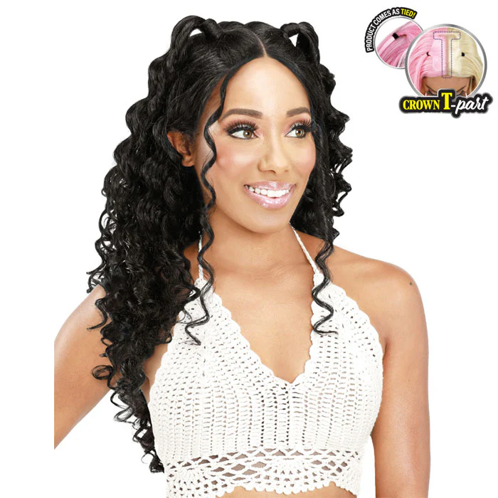 Zury Sis Crown T-Part HD Lace Front Wig - LF-HP BEE - Image 2