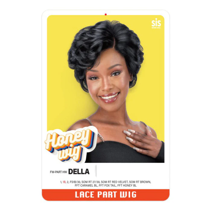 Zury Sis Honey Wig HD Lace Part Wig - DELLA - Image 3