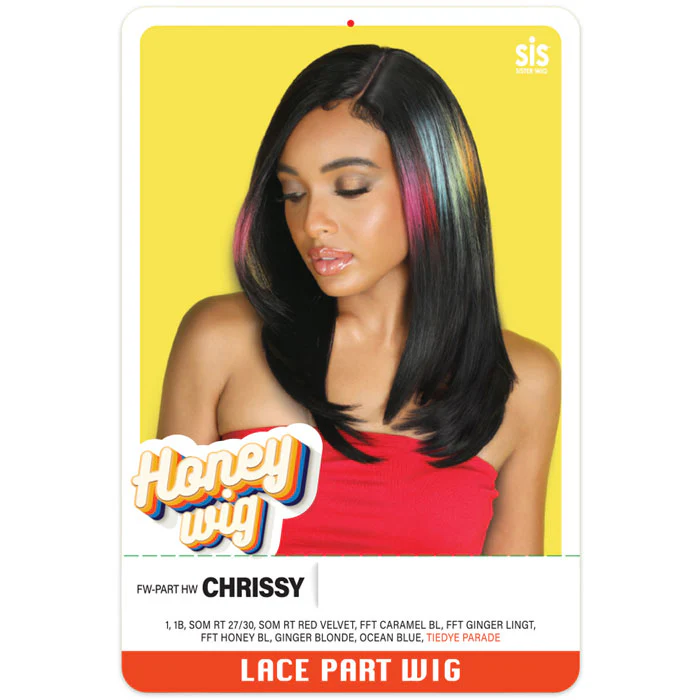 Zury Sis Honey Wig HD Lace Part Wig - FW-PART HW CHRISSY - Image 3