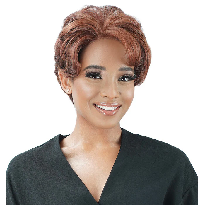 Zury Sis Human Hair Blend 4" HD Lace Front Wig - PM-LF LUCY
