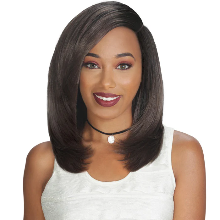 Zury Sis Human Hair Blend Natural Mix Weave - NO 8 YAKY 8" 3x + Closure