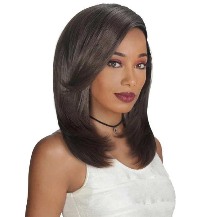 Zury Sis Human Hair Blend Natural Mix Weave - NO 8 YAKY 8" 3x + Closure - Image 2