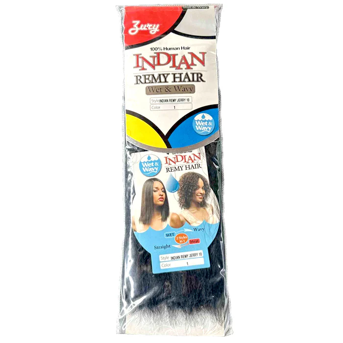 Zury Sis Indian Remy Wet & Wavy 100% Human Hair Weave - JERRY 10" - Image 3
