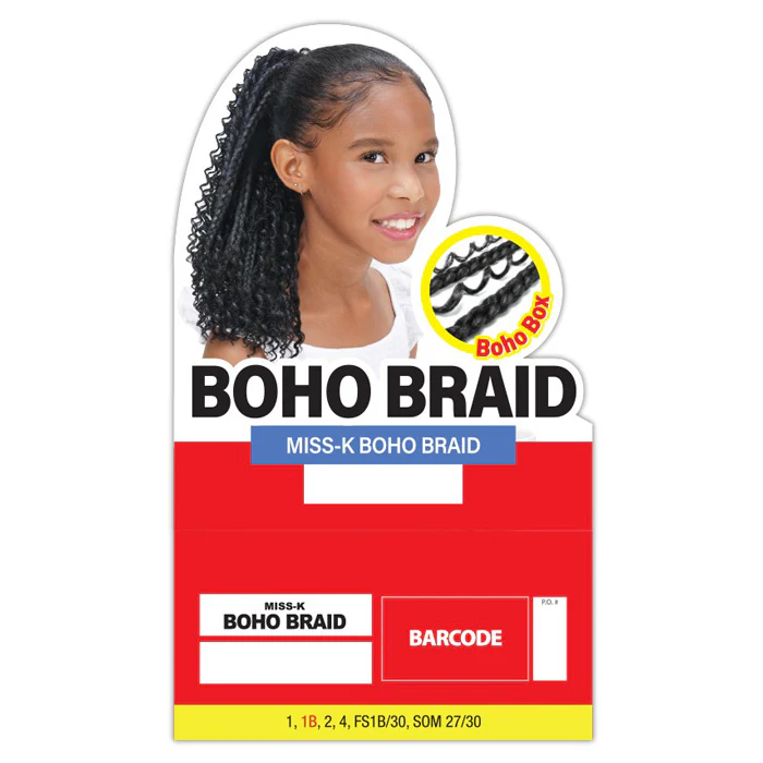 Zury Sis Kids Drawstring Ponytail - MISS-K BOHO BRAID - Image 2
