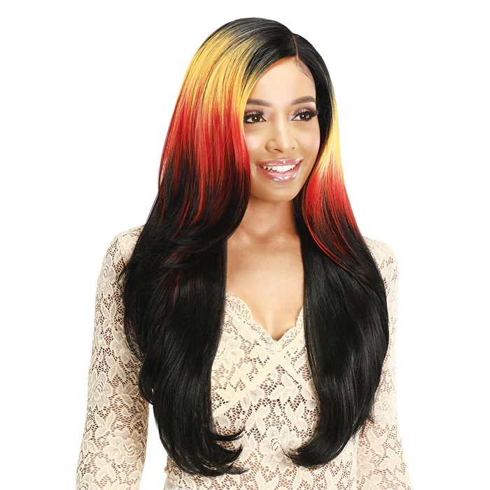 Zury Sis Layer Beam Colors 5" Deep HD Lace Front Wig - LF-PALI - Image 2