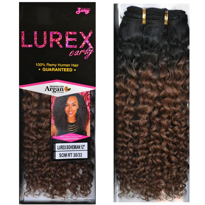 Zury Sis Lurex Curly 100% Remy Human Hair Weave - LUREX BOHEMIAN 10-14" - Image 2