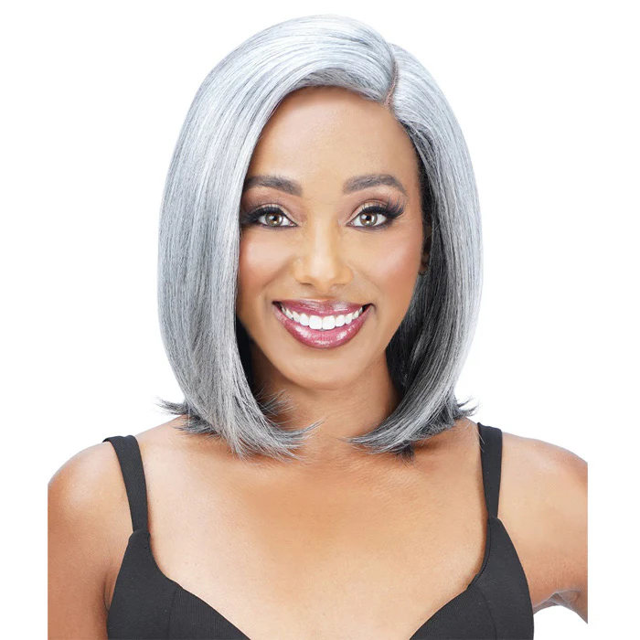 Zury Sis Ms.Wisdom Salt and Pepper Lace Part Wig - WISDOM 304 - Image 3