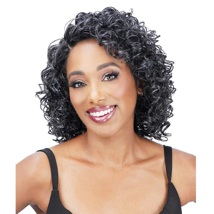 Zury Sis Ms.Wisdom Salt and Pepper Lace Part Wig - WISDOM 305 - Image 4