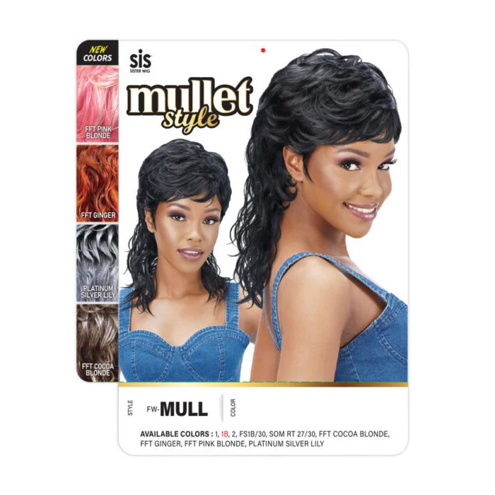 Zury Sis Mullet Style Full Wig - MULL - Image 4