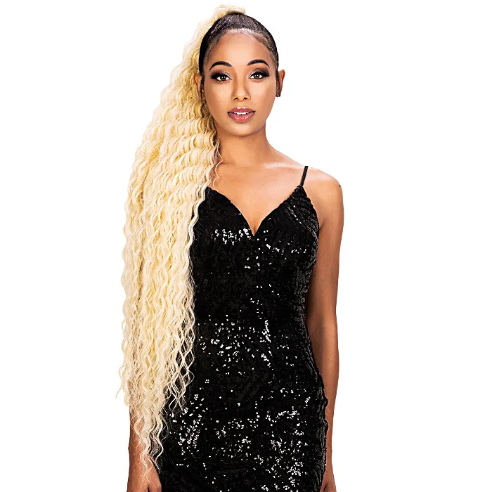 Zury Sis Natural Dream Weave Feel & Look - MULTI DEEP WAVE 18/20/22" + 5" DEEP CLOSURE - Image 2