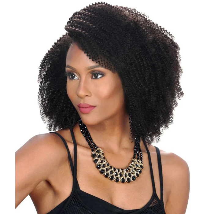 Zury Sis Naturali Star 100% Human Hair Clip-On 9 Weave - 4B KINKY 9 PCS - Image 2