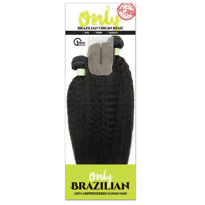 Zury Sis Only Brazilian 100% Unprocessed Human Hair Weave - ONLY BRZ MULTI KINKY STRAIGHT - Image 4