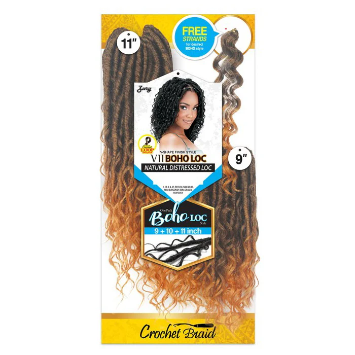 Zury Sis Pre-Loop Crochet Braid - BOHO LOC - 9"/ 10" / 11" - Image 2