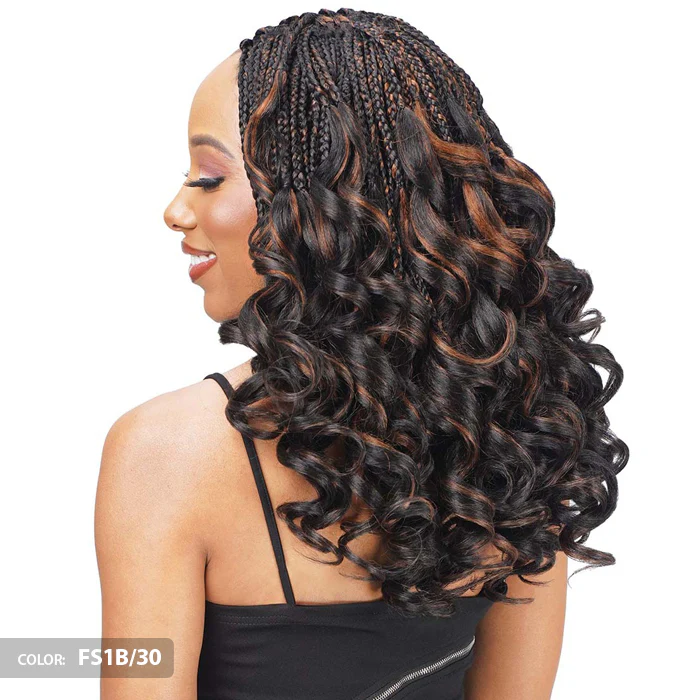 Zury Sis Pre-Stretched Crochet Braid - FRENCH CURL BRAID 24" 10X - Image 2