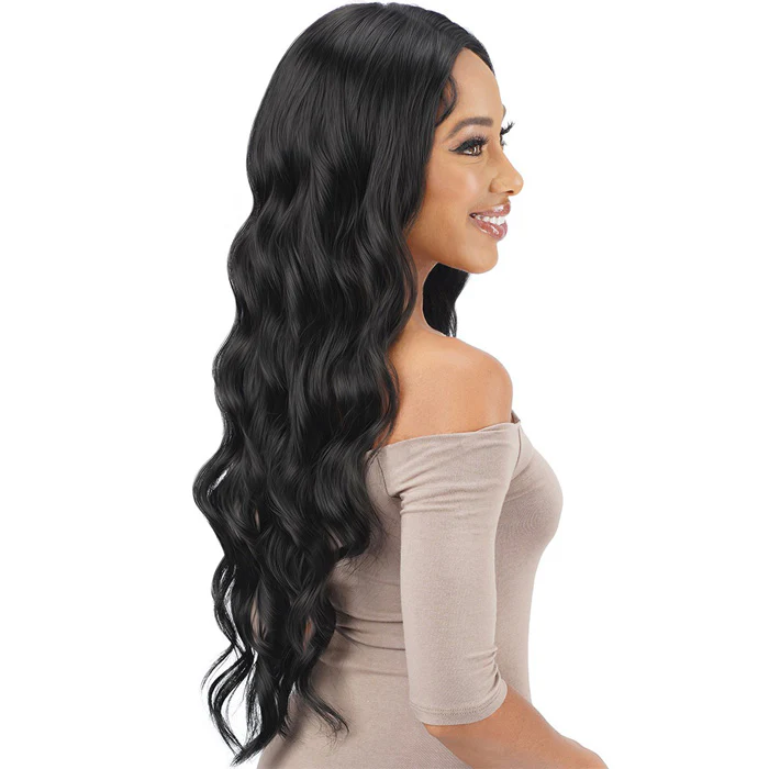 Zury Sis Prime Glueless Human Hair Blend Free-Part HD Lace Front Wig - ZIHA - Image 3
