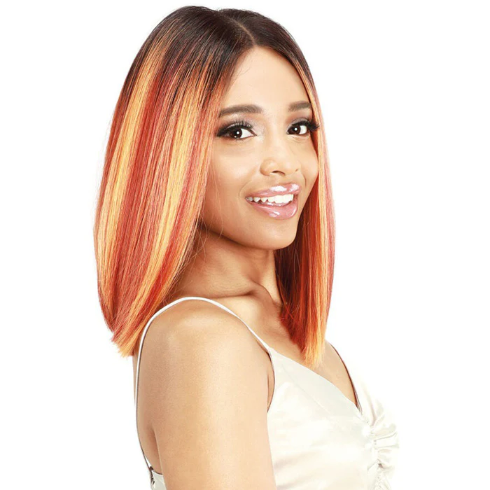 Zury Sis Prime Human Hair Blend 13X4 HD Lace Frontal Wig - KAMA - Image 2