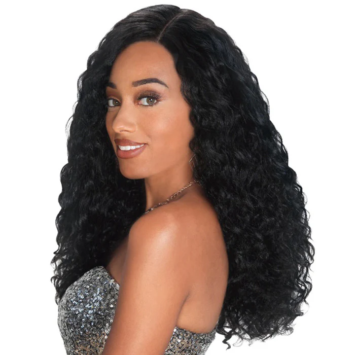 Zury Sis Prime Human Hair Natural Mix Hand-Tied Lace 13"x4" Ear To Ear Free Parting Lace Front Wig PM-LFP LACE WILLA - Image 2