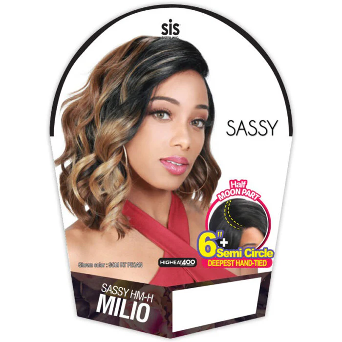 Zury Sis Sassy 6" Deep Lace Part Wig - SASSY HM-H MILIO - Image 3