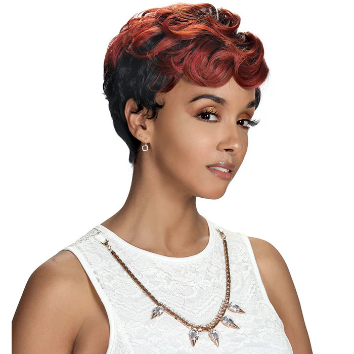 Zury Sis Sassy Lively Spirit Razor Chic Synthetic Wig - SASSY RC-H DEAN