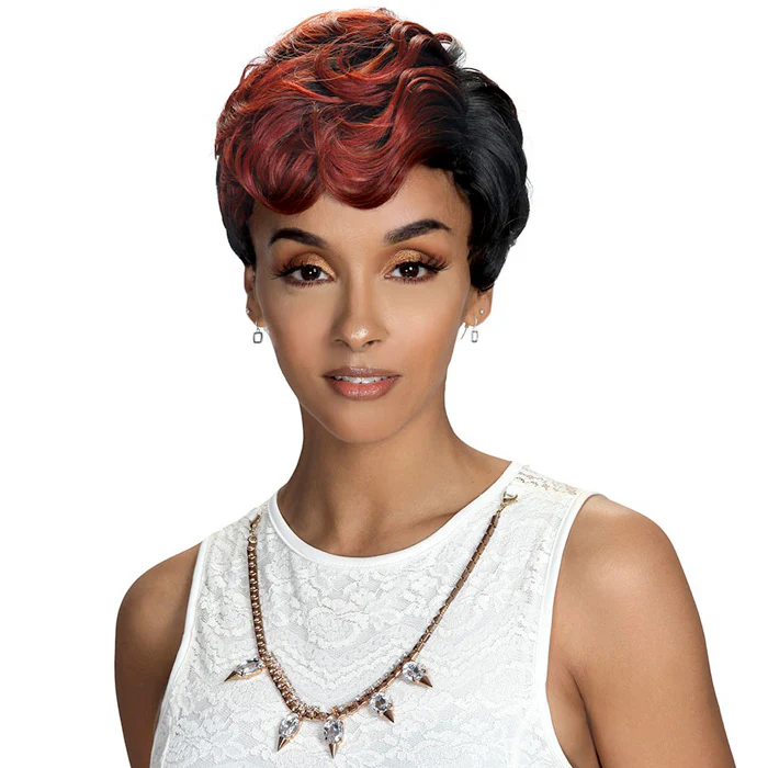 Zury Sis Sassy Lively Spirit Razor Chic Synthetic Wig - SASSY RC-H DEAN - Image 2
