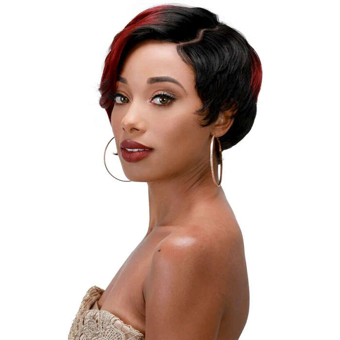 Zury Sis Sassy Razor Chic Zig Zag Lace Part Wig - SASSY RC-H LOZA - Image 2