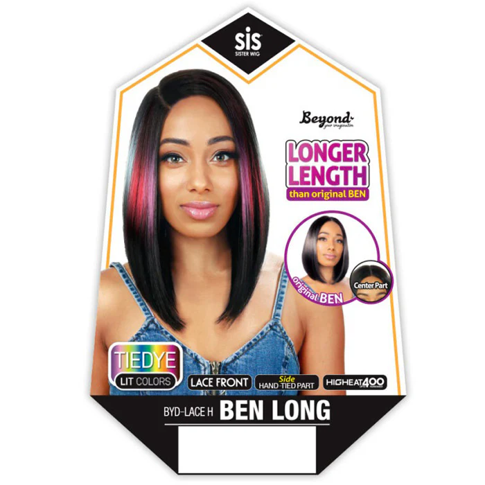 Zury Sis Beyond Hand-Tied Lace Side Part Wig - BYD-LACE H BEN LONG - Image 3