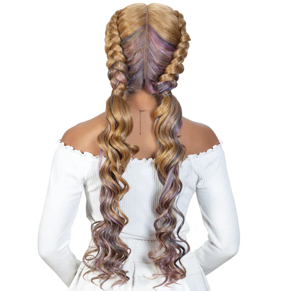 Zury Sis Synthetic Double Dutch 360 Lace Wig - 360 DD LACE H TIMI - Image 4