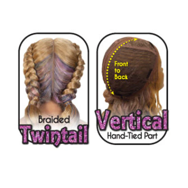 Zury Sis Synthetic Double Dutch 360 Lace Wig - 360 DD LACE H TIMI - Image 5